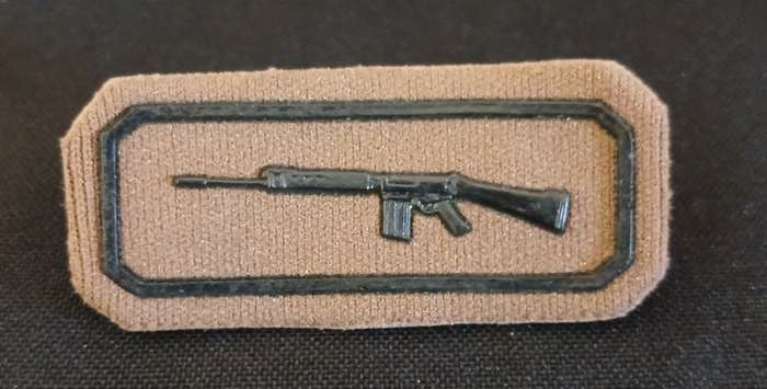 Skiet Balkie Nutria Badge                 F183
