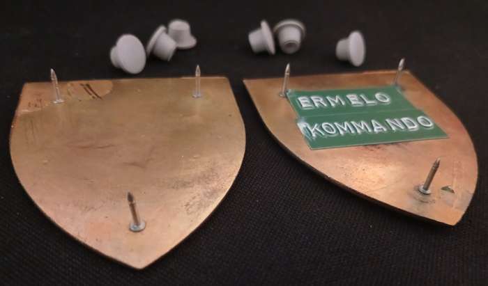 SADF ERMELO COMMANDO SHOULDER FLASHES                     H46