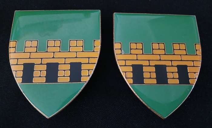 SADF SCHANSKOP COMMANDO SHOULDER FLASHES                  H53