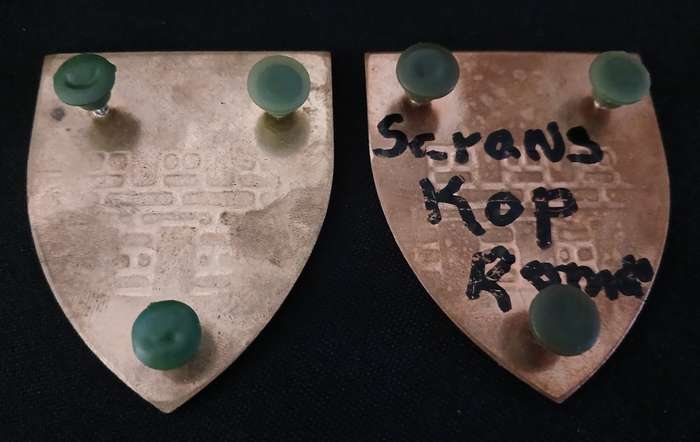 SADF SCHANSKOP COMMANDO SHOULDER FLASHES                  H53