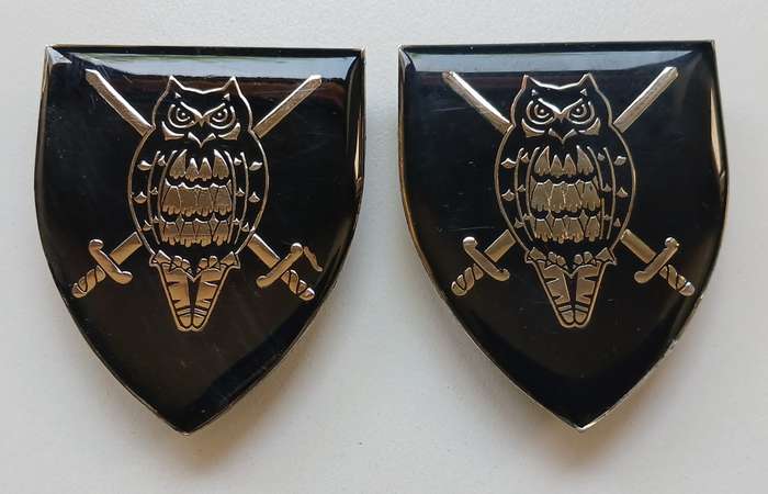 SADF - Military Intelligence HQ Shoulder Shoulder Flashes                          M8