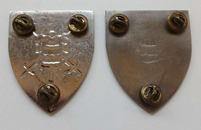 SADF - Military Intelligence HQ Shoulder Shoulder Flashes                          M8