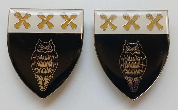 Military Civil Cooperation Bureau (CCB) Shoulder Flashes        ` SCARCE `                   M9