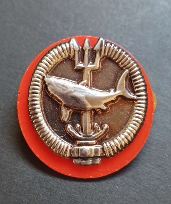 Attack Diver Special Forces Proficiency Badges ( Oxidized Metal ) Full Size            F233