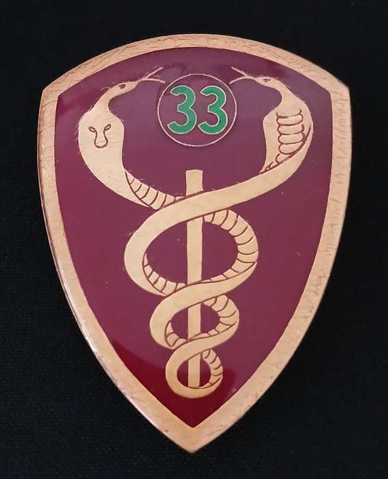 SADF SAMS  33 Field Ambulance Unit Shoulder Flash                                       F244