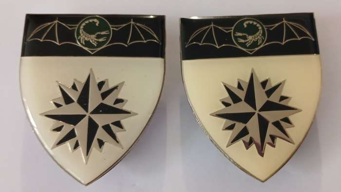 SADF - 2 Reconnaissance (Recce)  Approved  1983 Shoulder Flashes - 2nd Pattern                 F242