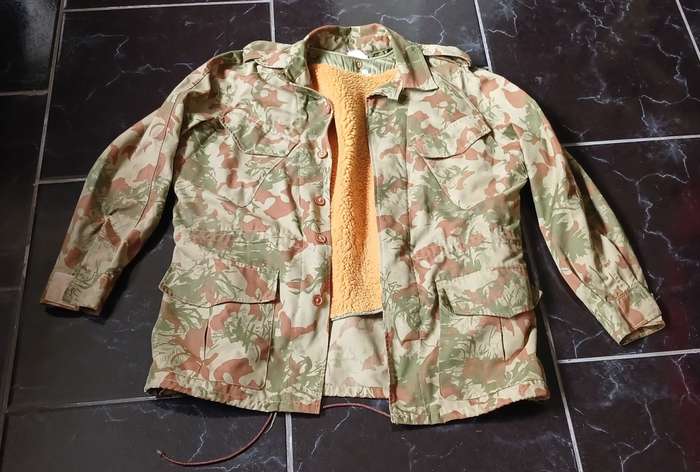 KOEVOET/ POLICE SPECIAL TASK FORCE -CAMO - Jacket With Removable Wool Liner