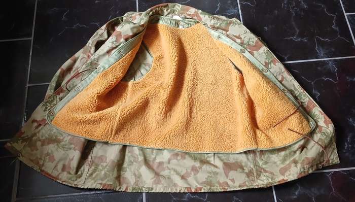 KOEVOET/ POLICE SPECIAL TASK FORCE -CAMO - Jacket With Removable Wool Liner