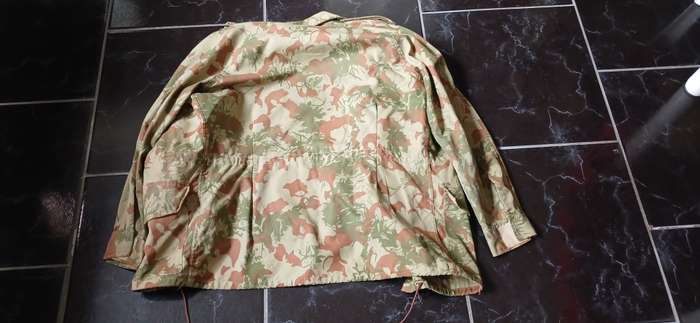 KOEVOET/ POLICE SPECIAL TASK FORCE -CAMO - Jacket With Removable Wool Liner