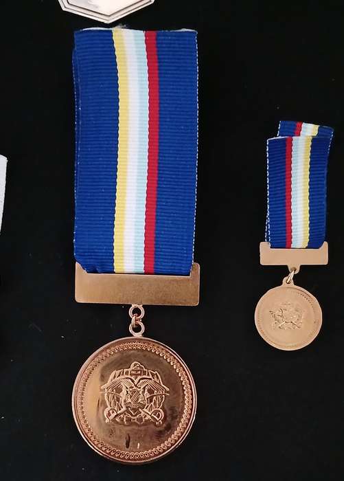 Namibia POLICE Medals Full Size And Miniatures ` MINT CONDITION `