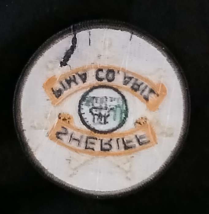 Pima County ARIZONA Sheriff - Round Cloth Badge                 V6