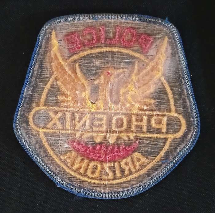 Phoenix Police (Arizona) Shoulder Patch - from the 1970`s                 V7