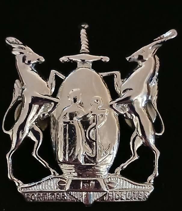 SA. THE COLOURED CORPS CAP BADGE                   V34