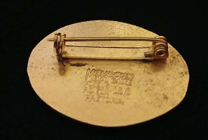 Vintage ATKV Vroue En Moederbeweging Enamel Badge                       V39