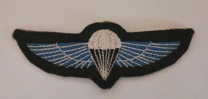 HUNTER GROUP PARACHUTE CLOTH WING   ( 1968 - 1976 )                      V67