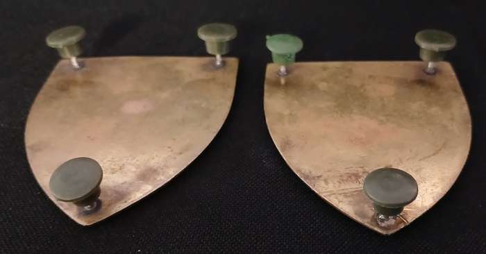 SADF 3 FIELD ENGINEERS REGIMENT SHOULDER FLASHES                         D154
