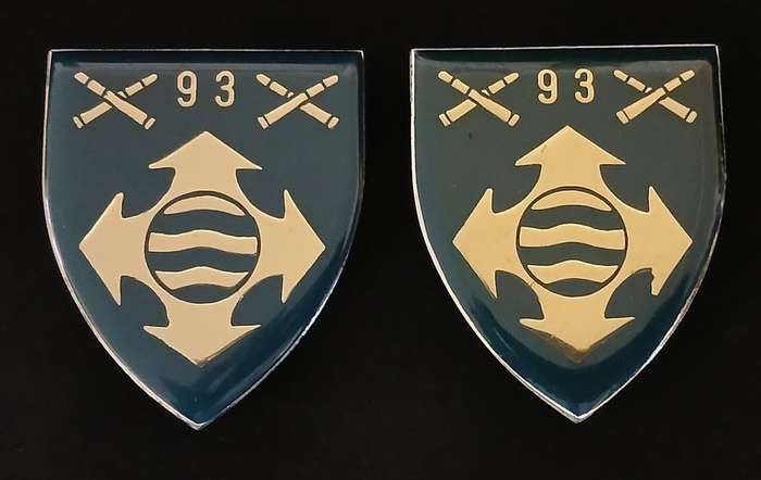 SADF 93 AMMUNITION DEPOT SHOULDER FLASHES           D167