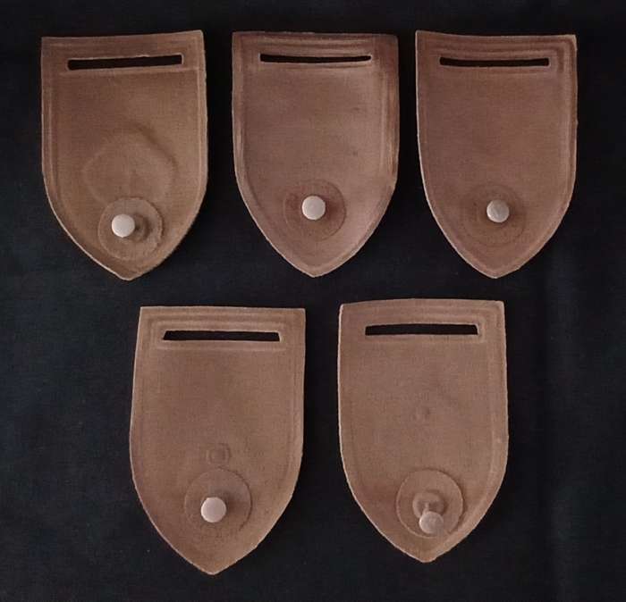 SADF COMMANDO COMPANY TUPPER SHOULDER FLASHES  ( ONE BID FOR THE LOT )   C5
