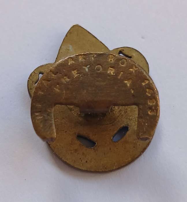 SA BOY SCOUTS ( AFRIKAANS VARIETY ) PADVINDERS BUTTON BADGE            C17