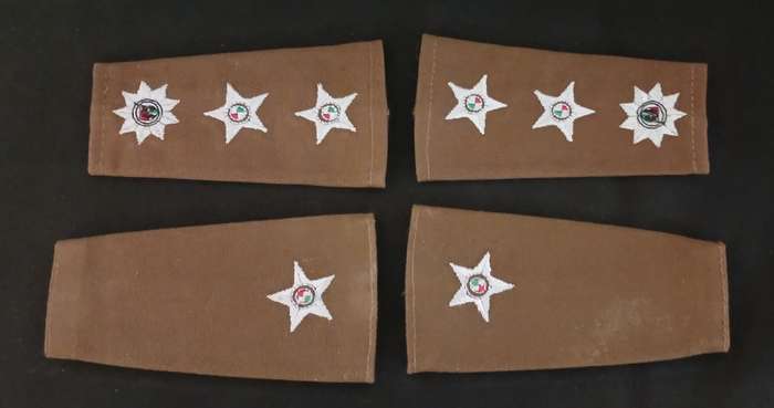 SADF NUTRIA SLIP-ON EPAULETTE           ` ONE BID FOR THE LOT `              C81
