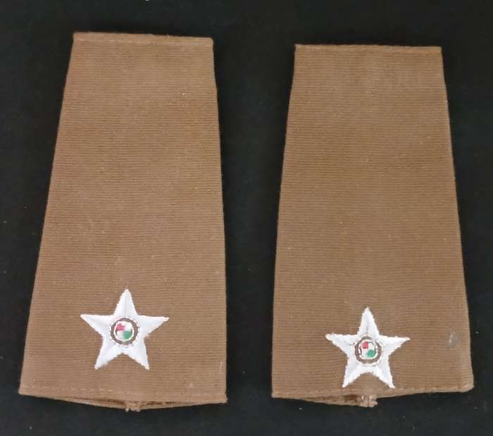SADF SECOND LIEUTENANT EPAULETTE PAIR                      L6
