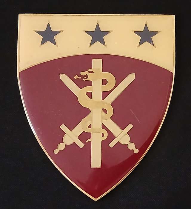 SADF - SAMS NATAL MEDICAL COMMAND BADGE    Size: 100mm x 85mm  ( Note No Pins )     C112