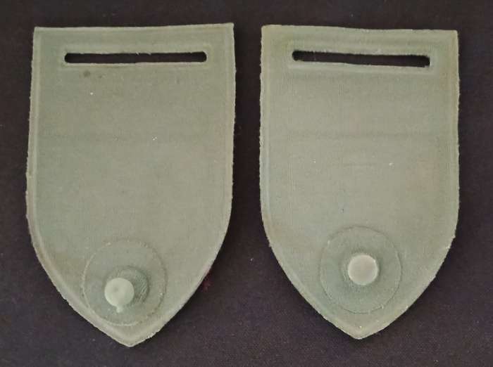 KWANDEBELE POLICE RUBBERISED SHOULDER FLASH PAIR                       S2
