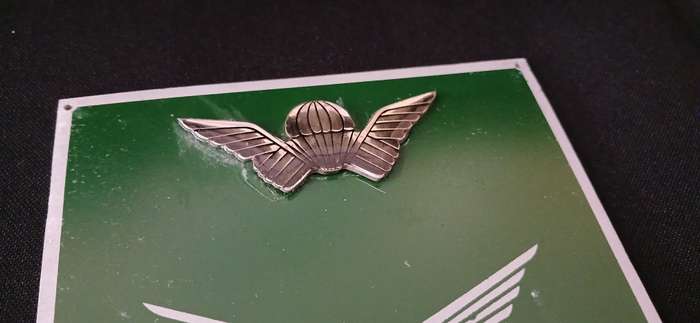 SELOUS SCOUTS ALUMINIUM / ENAMEL PLAQUE WITH RAISED EMBLEM          No.2