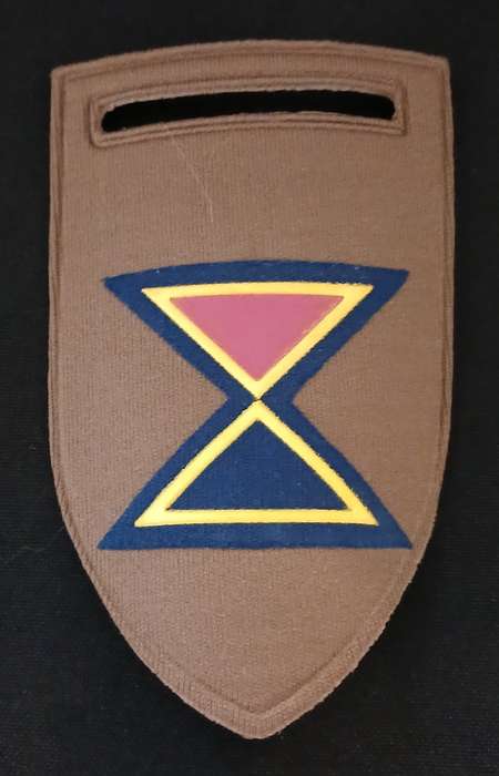 SADF ENGINEERS HQ COMPANY TUPPER SHOULDER FLASH                      K19