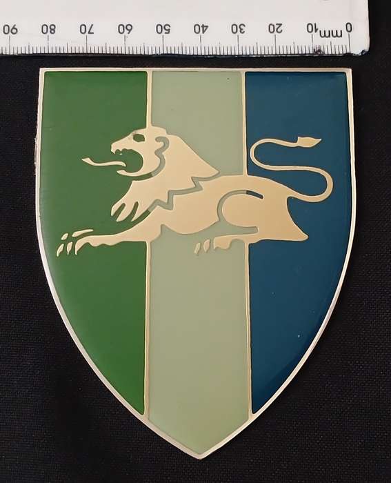 Eastern Transvaal Command Signal Unit Badge  ( Large )      Size: 83 x 100mm     ( No Pins )     K24