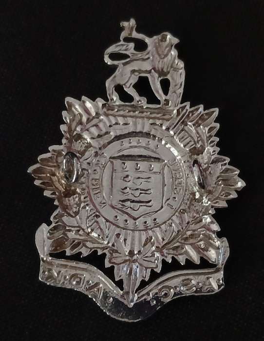 SADF / SA ARMY SERVICES CORPS CAP BADGE                  R34