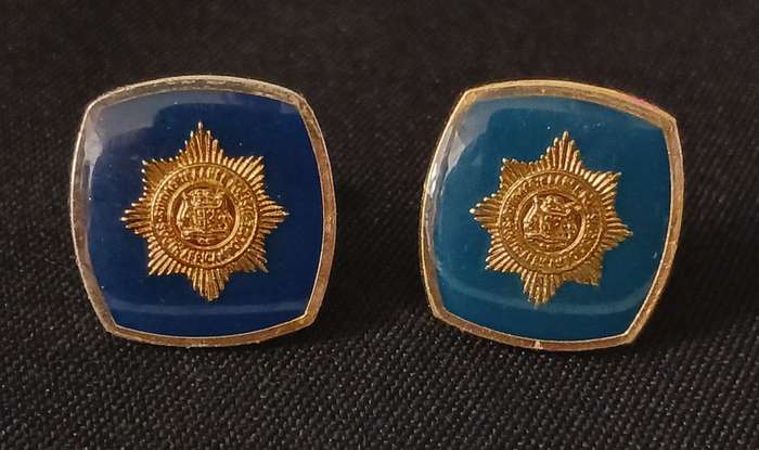 South African Police Cufflinks  ( Old Coat Of Arms ) Officers Cufflinks        R52