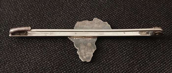 VINTAGE CAPE TOWN WITH CABLE CAR ENAMEL LAPEL BADGE  " STUNNING "    R97