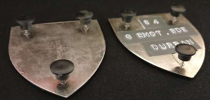 SADF 84 MOTORISED BRIGADE SHOULDER FLASH PAIR                      MM31