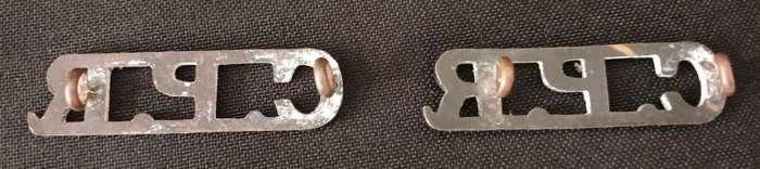 AFRICA C.P.R 1903 - 1926 ( BLACK ) CAPE PENINSULA RIFLES SHOULDER TITLES       R143
