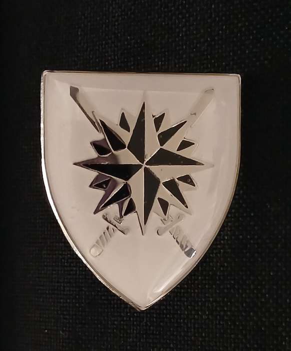 Recces HK - Special Forces HQ Fob Badge        Size: 25mm x 30mm              L16