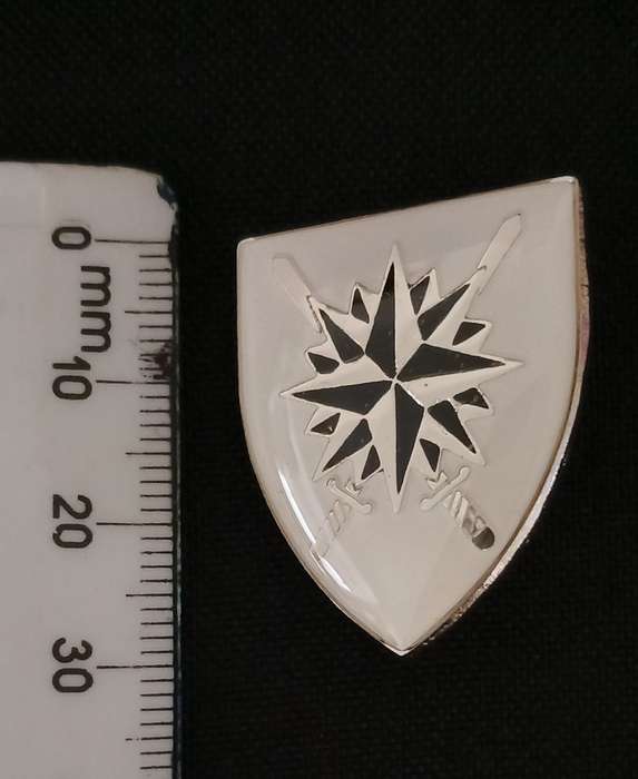 Recces HK - Special Forces HQ Fob Badge        Size: 25mm x 30mm              L16