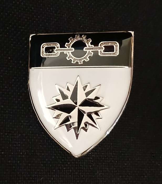 Reconnaissance Regt Support Unit pocket fob badge (Recce Supply)  Size: 22mm x 25mm    L18
