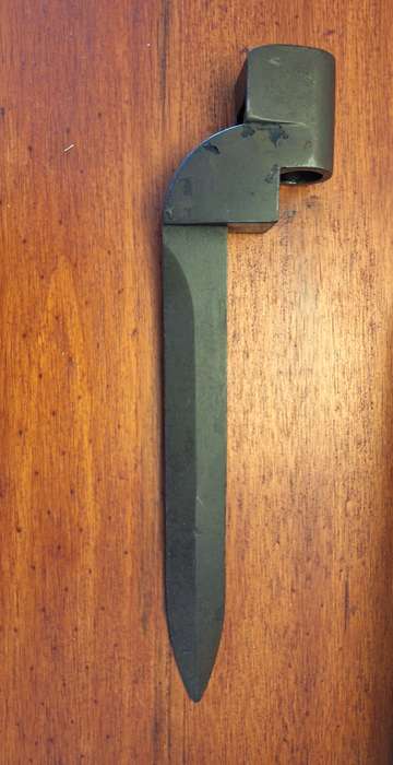 SANDF no. 9 Bayonet, no scabbard