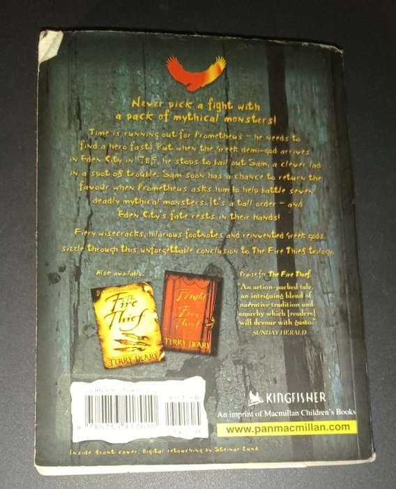 Fire Thief Fights Back (Paperback) Terry Deary