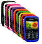 Embossed Silicone Skin for Blackberry Curve 8520 / Blackberry 9300 3G Multi Colours