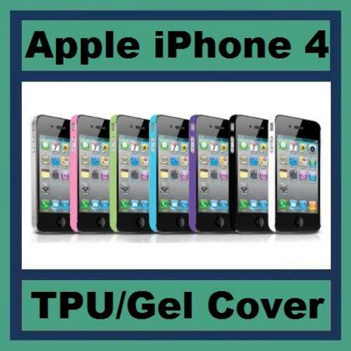 Hard Gel Case for Apple iPhone 4S - ONLY R40