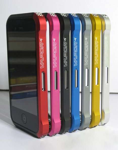 Aluminum Element case Vapor 4 Bumper Case for iPhone 4 & 4S