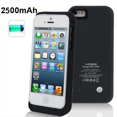 2500mAh External Battery / Power Bank with Earphone Cable Interface for iPhone 5 *** 2 Colours