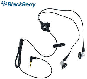 Earphones for blackberry curve, storm, bold, torch