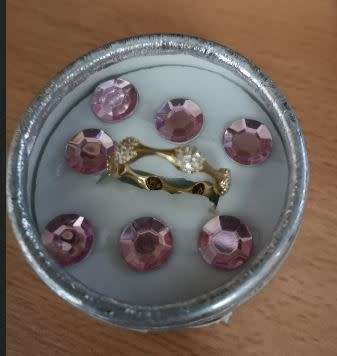 Authentic Pandora ALES295 Gold Ring