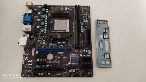 **WOW**AMD A4 CPU + MSI Motherboard + 8GB DDR3 Ram + Radeon HD6410D Integrated Graphics
