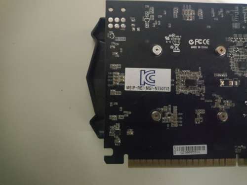 MSI Nvidia GTX750TI 2GB GDDR5 Graphics card**Great little beast that does not need external power**