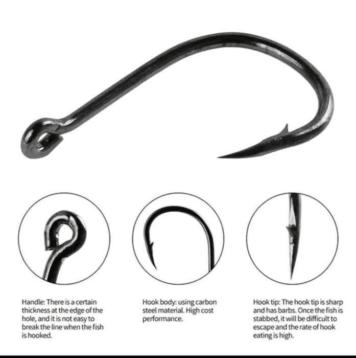 100 pc, fishing hooks