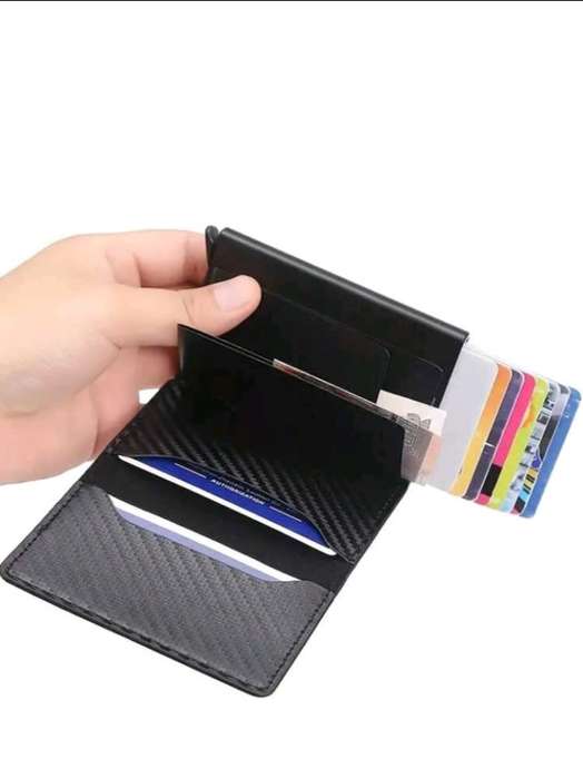 wallet + card holder (anti-tap)